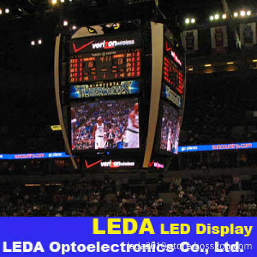 P8mm Indoor Sports Cube LED Display, Four Side LED Screen